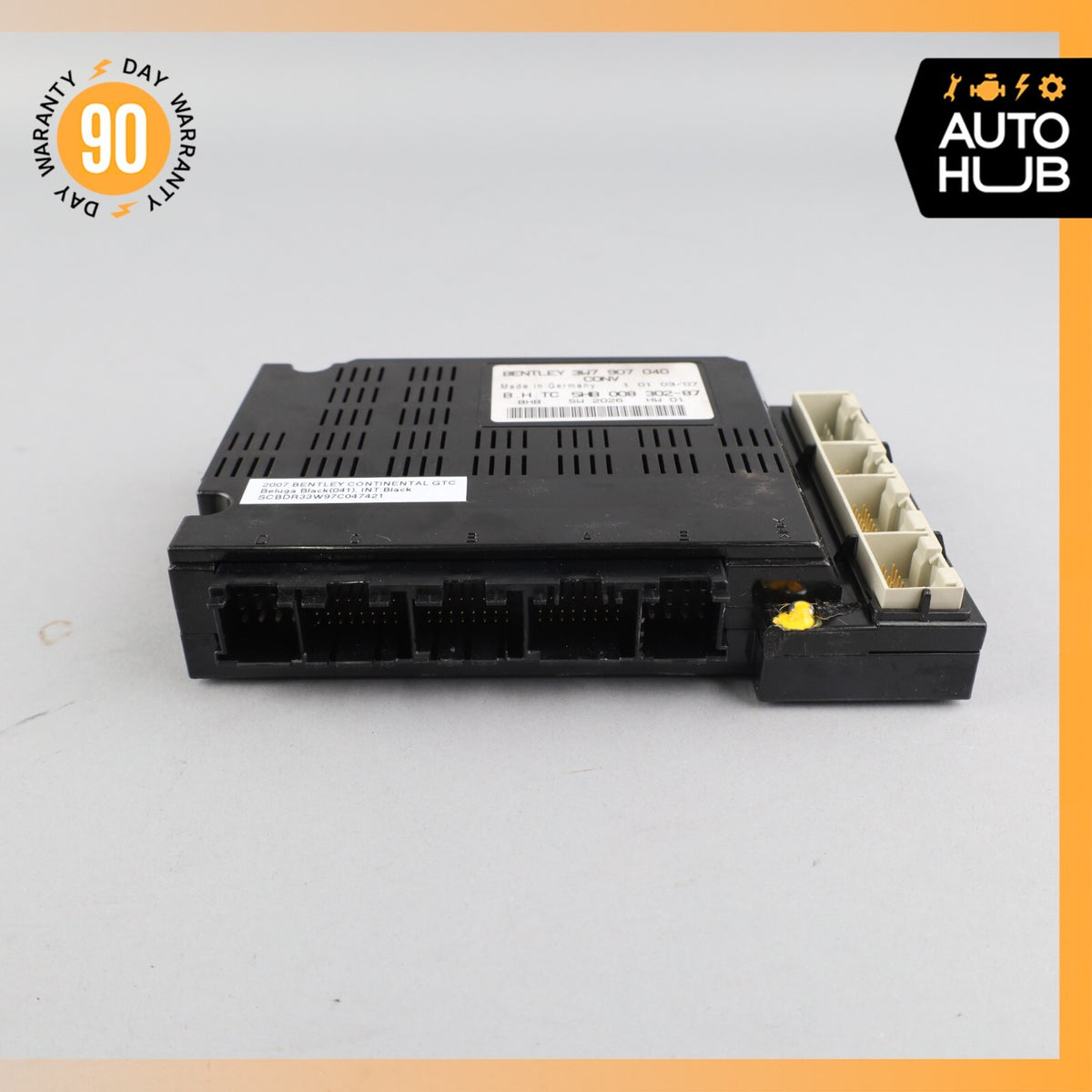 03-13 Bentley Continental GTC GT AC A/C Heater Control Module OEM 52k - photo 6