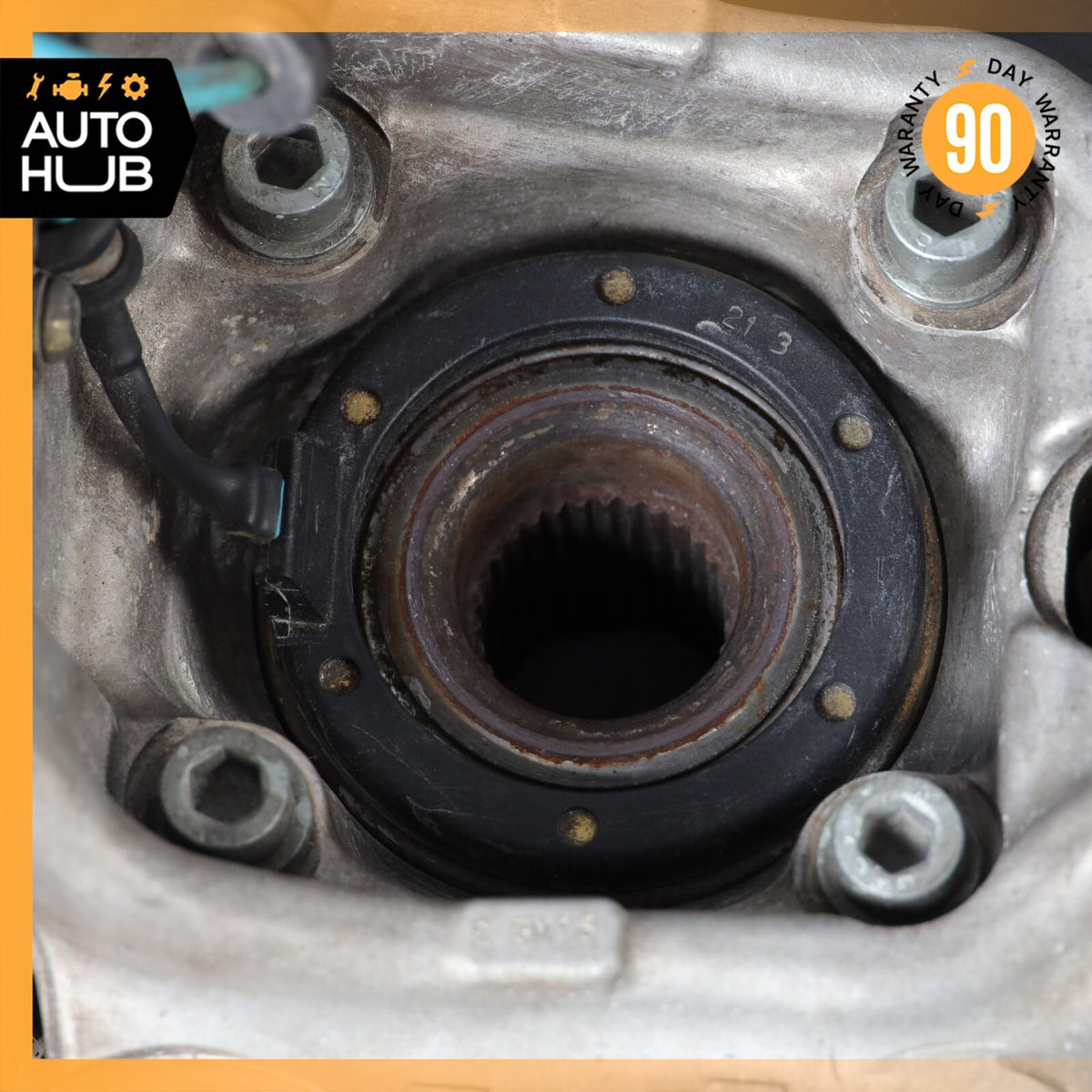 02-04 Maserati Coupe 4200 Rear Right Side Spindle Knuckle Hub OEM - photo 9