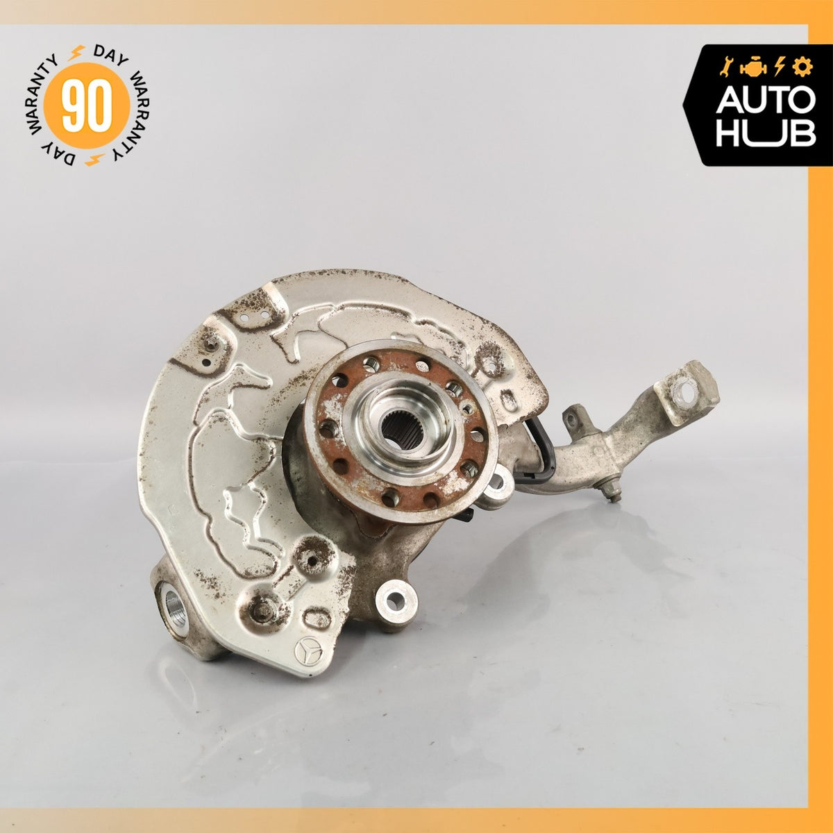 17-23 Mercedes W213 E300 E400 CLS450 Front Left Side Spindle Knuckle Hub OEM - photo 2