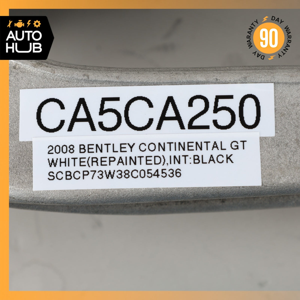 Bentley Continental GT GTC Front Right Shock Strut Mount Bracket w/ Arms OEM 87k - photo 13