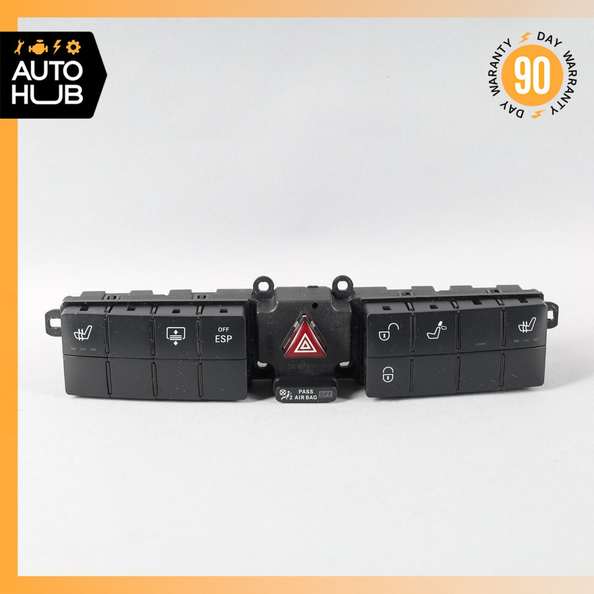 05-07 Mercedes W203 C230 C240 C280 Hazard Light Door Lock Control Panel OEM - photo 1