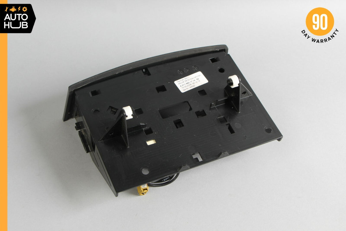 07-09 Mercedes W211 E350 E550 Hazard Control Door Lock Switch Panel Wood OEM - photo 10