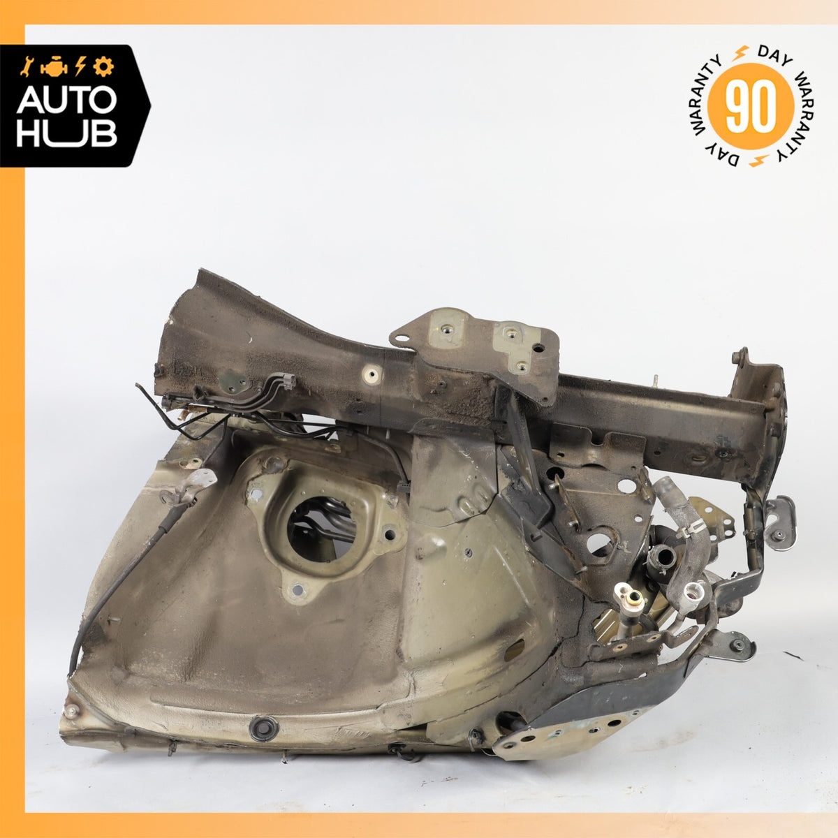 03-10 Bentley Continental GT Front Left Frame Apron Beam Inner Fender OEM - photo 11