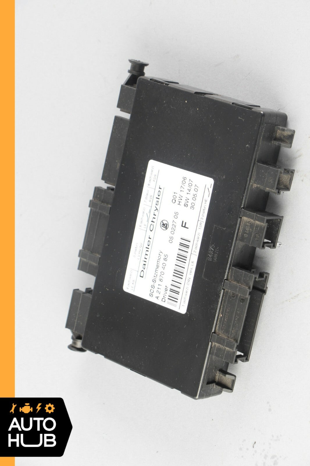 06-11 Mercedes W219 CLS550 ML550 Front Left Seat Adjustment Control Module OEM - photo 3