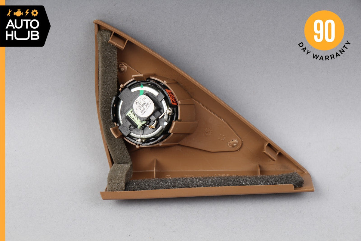 07-13 Mercedes W221 S550 S63 AMG Door Corner Speaker Left Driver Side Brown OEM - photo 7