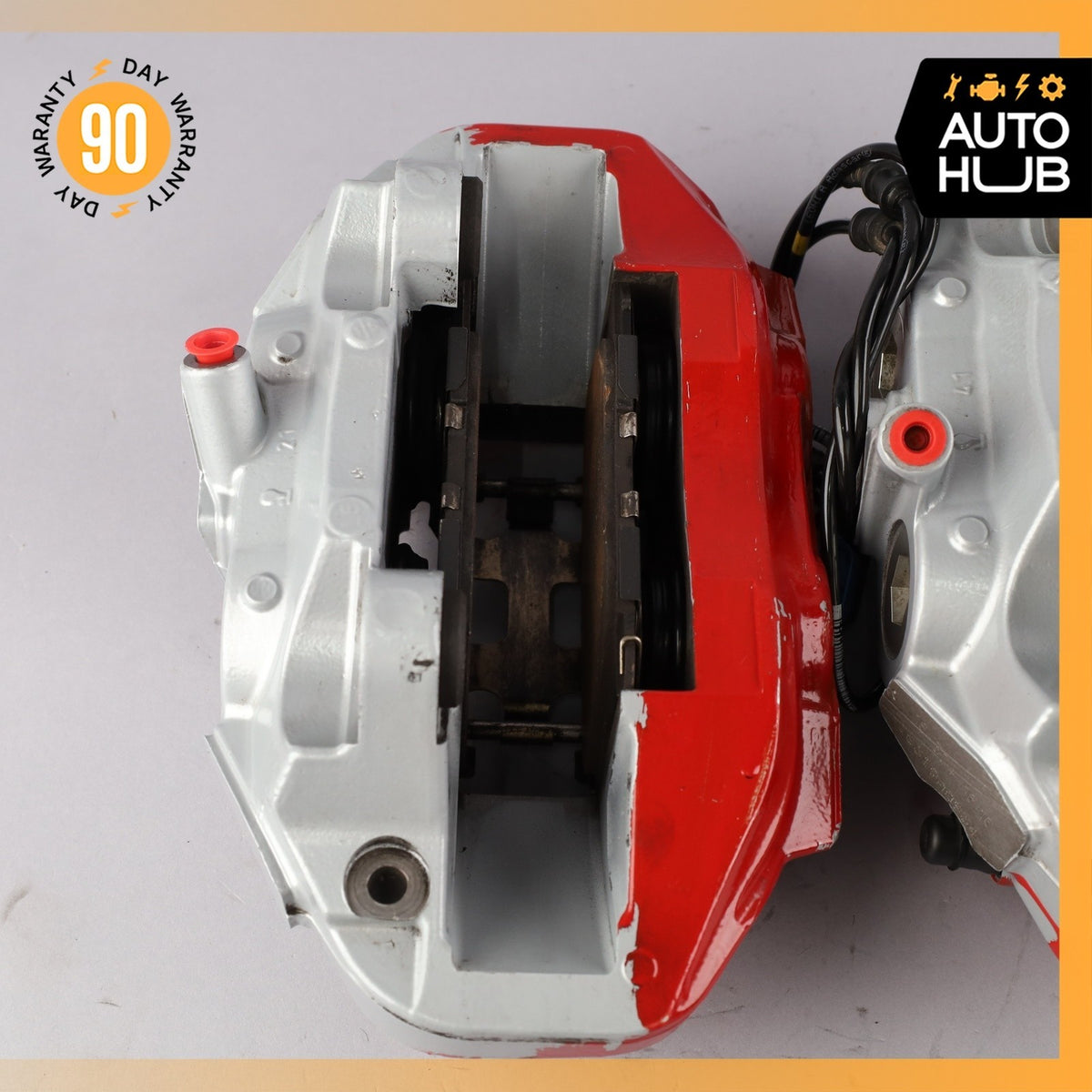 Mercedes W213 E43 C43 CLS53 AMG Front Right & Left Side Brake Calipers Set OEM - photo 14