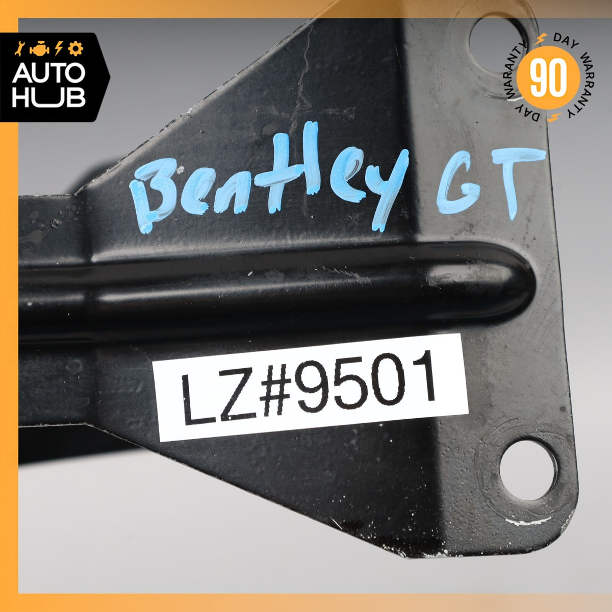 03-12 Bentley Continental GT Auxiliary Water Coolant Pump Support Bracket OEM - photo 14