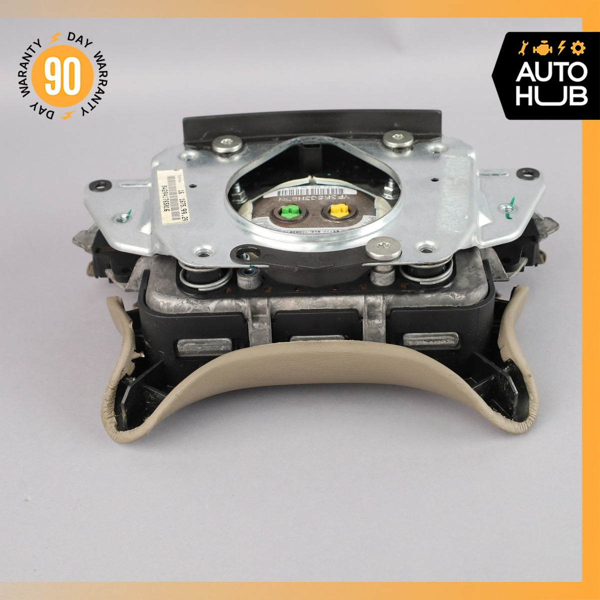 Mercedes R230 SL500 SL55 AMG CLK500 E350 Steering Wheel Airbag Air Bag Beige OEM - photo 17