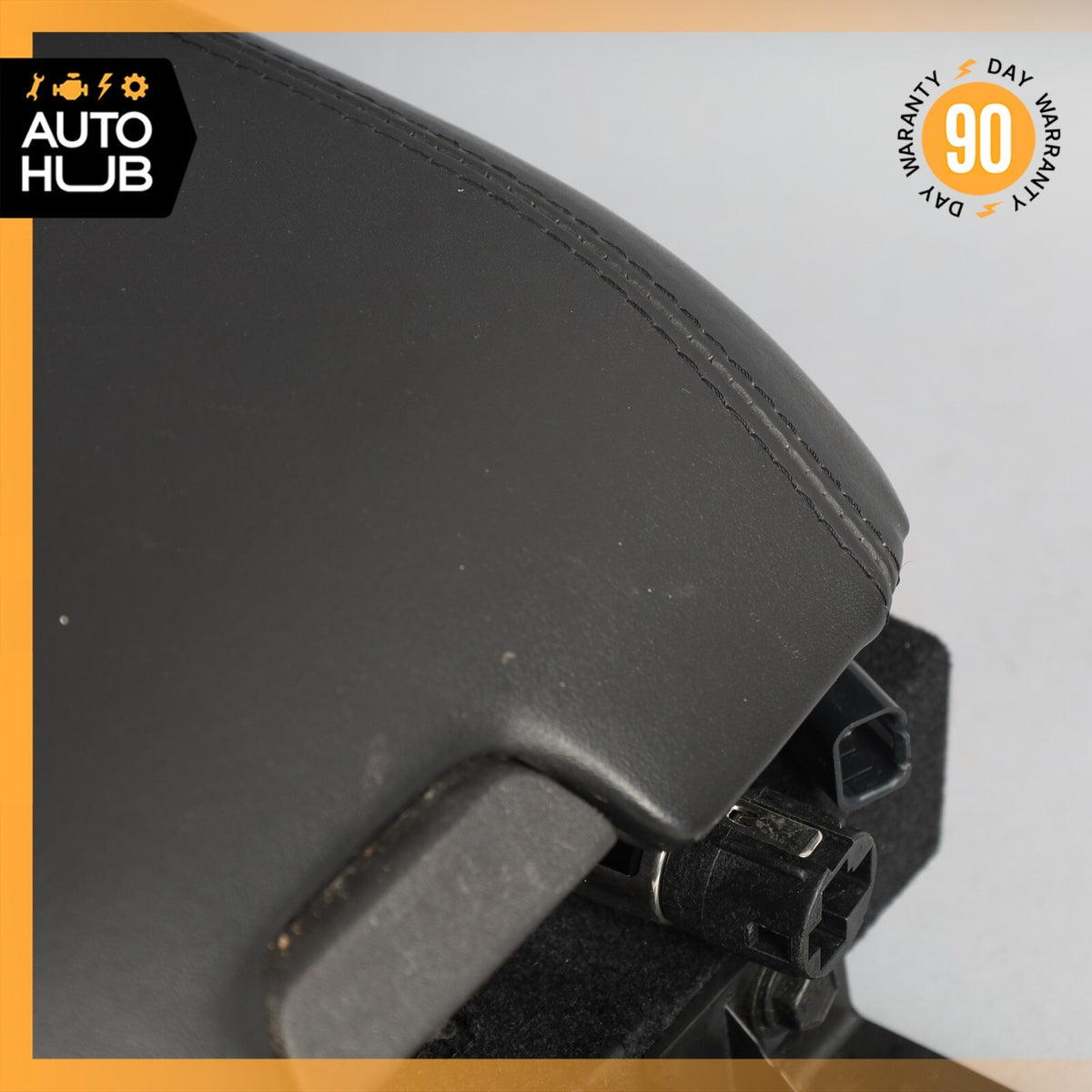 04-06 Cadillac XLR Center Console Arm Rest Armrest Storage Black OEM - photo 3