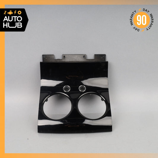 03-17 Bentley Continental GT Rear Center Console A/C Air Vent Trim Black OEM 61k - photo 1