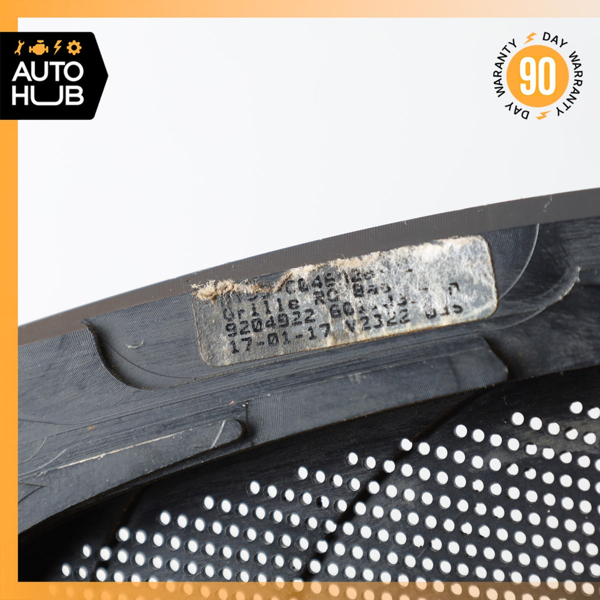 17-23 Aston Martin DB11 Dash Dashboard Speaker Cover Grille Grill OEM - photo 9