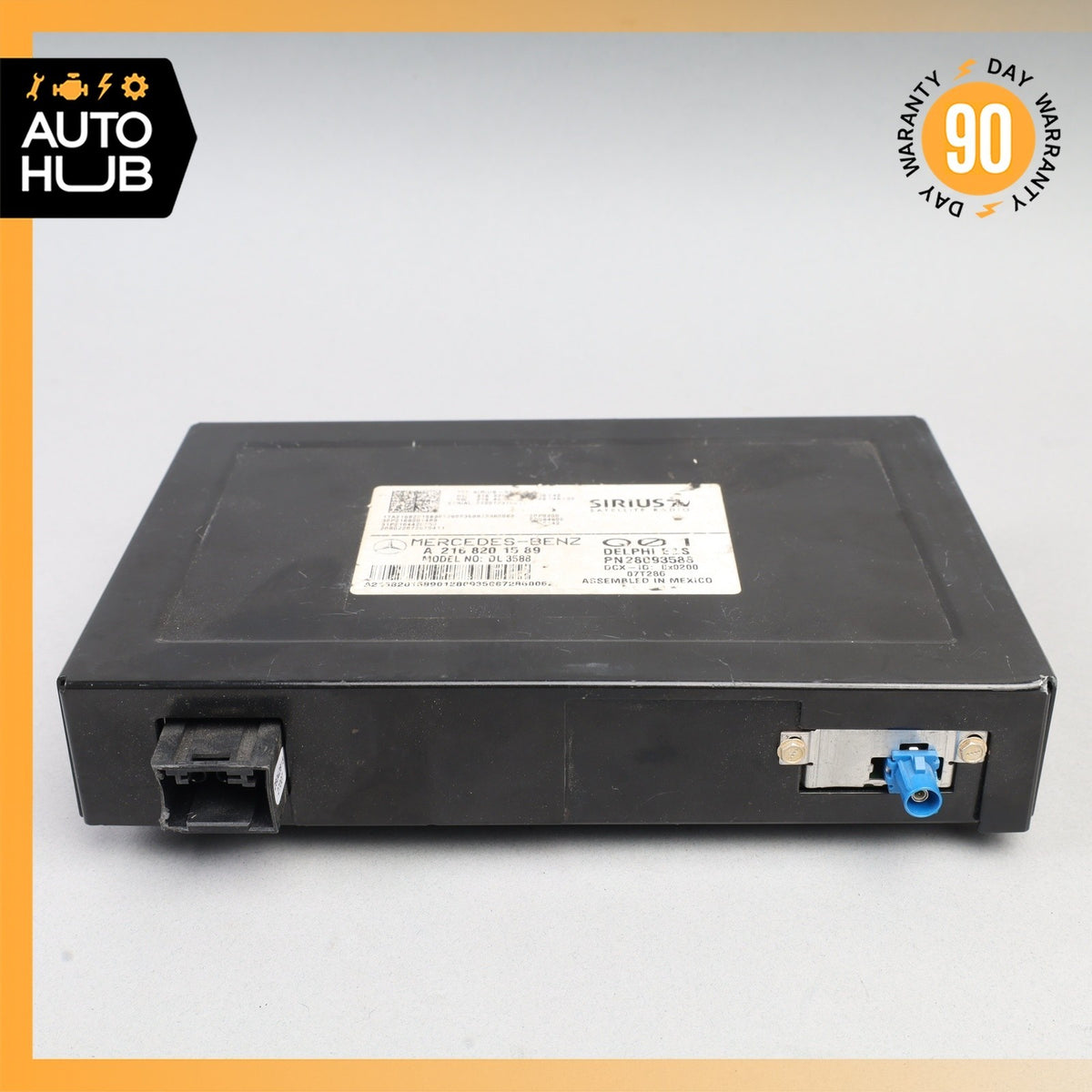 Mercedes W216 CL550 S600 C300 SLK350 Sirius Satellite Radio Module Receiver OEM - photo 7
