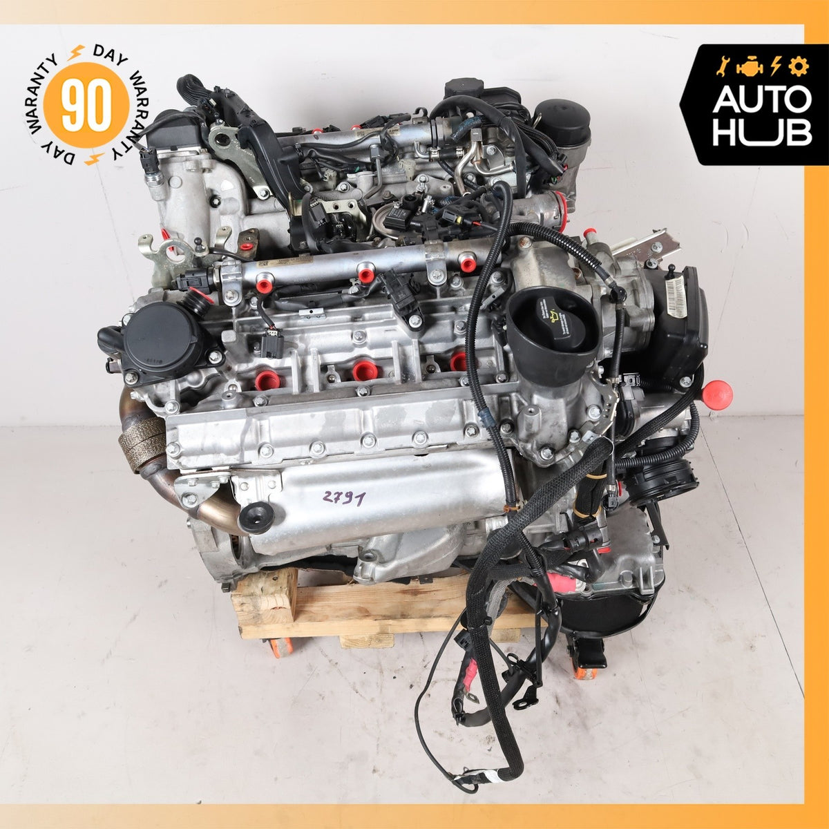07-13 Mercedes W251 R320 ML350 GL320 3.0L V6 BlueTEC Diesel Engine Motor OEM 91k - photo 4
