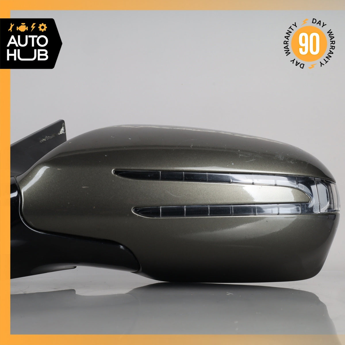2010 Mercedes W207 E550 E350 Left Driver Side Rear View Door Mirror OEM - photo 8
