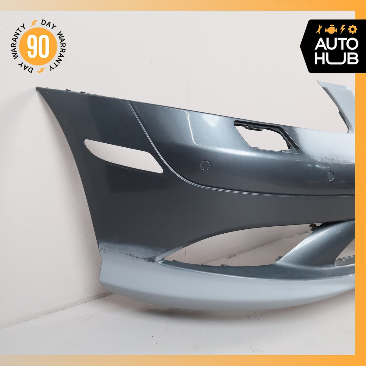 07-09 Mercedes W221 S550 S600 AMG Sport Front Bumper Cover Assembly Gray OEM - photo 2