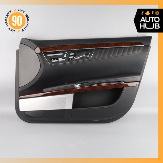 10-13 Mercedes W221 S600 S63 Front Right Side Interior Door Panel Exclusive OEM - photo 1