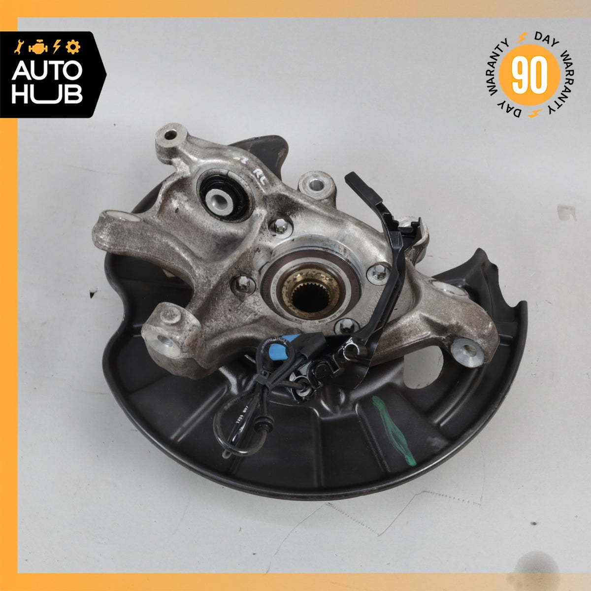 14-20 Mercedes W222 S65 S600 Rear Left Driver Spindle Knuckle Hub OEM - photo 15
