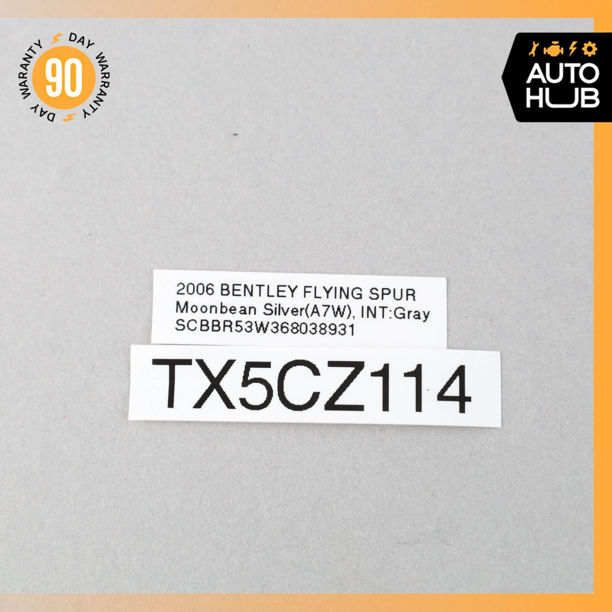 03-12 Bentley Continental Flying Spur Front Left or Right Door Sound Speaker OEM - photo 9