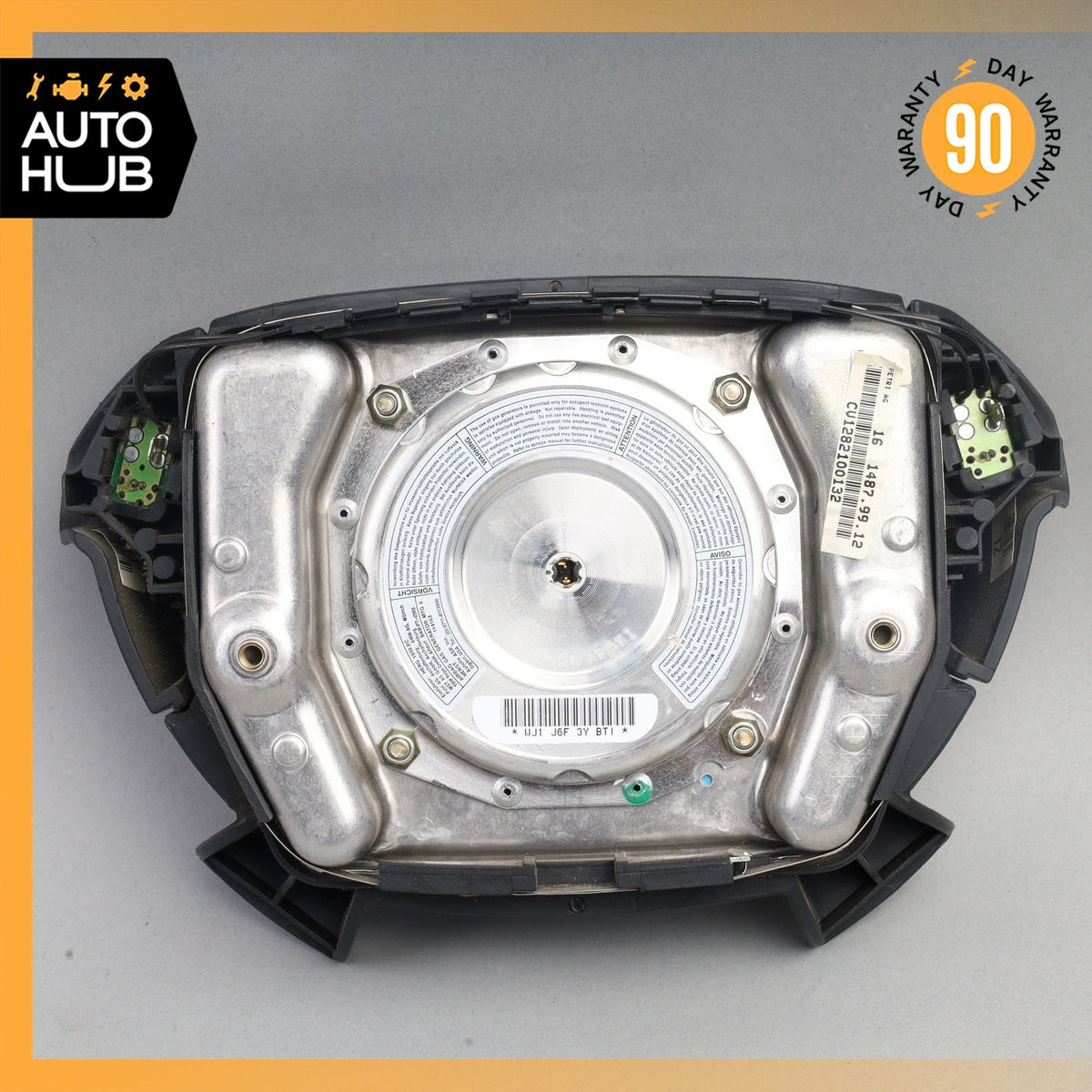 97-04 Mercedes R170 SLK230 SLK320 Steering Wheel Air Bag Airbag Black OEM - photo 8