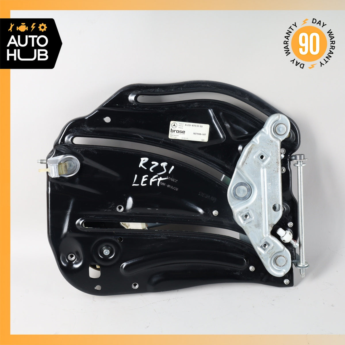 13-20 Mercedes R231 SL550 SL400 Rear Left Quarter Window Regulator Motor OEM - photo 8