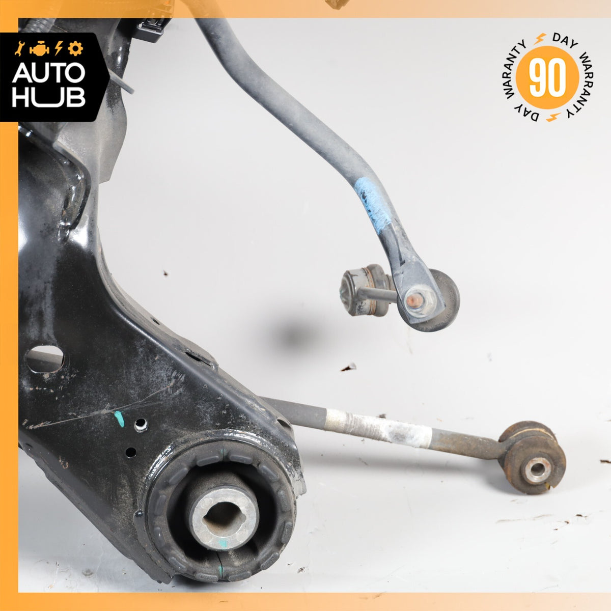 16-19 Jaguar X351 XJ XJR Rear Sub Frame Subframe Suspension Crossmember OEM 37k - photo 6