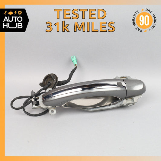 03-13 Bentley Continental GT Flying Spur Right Side Door Handle Keyless Go OEM - photo 1