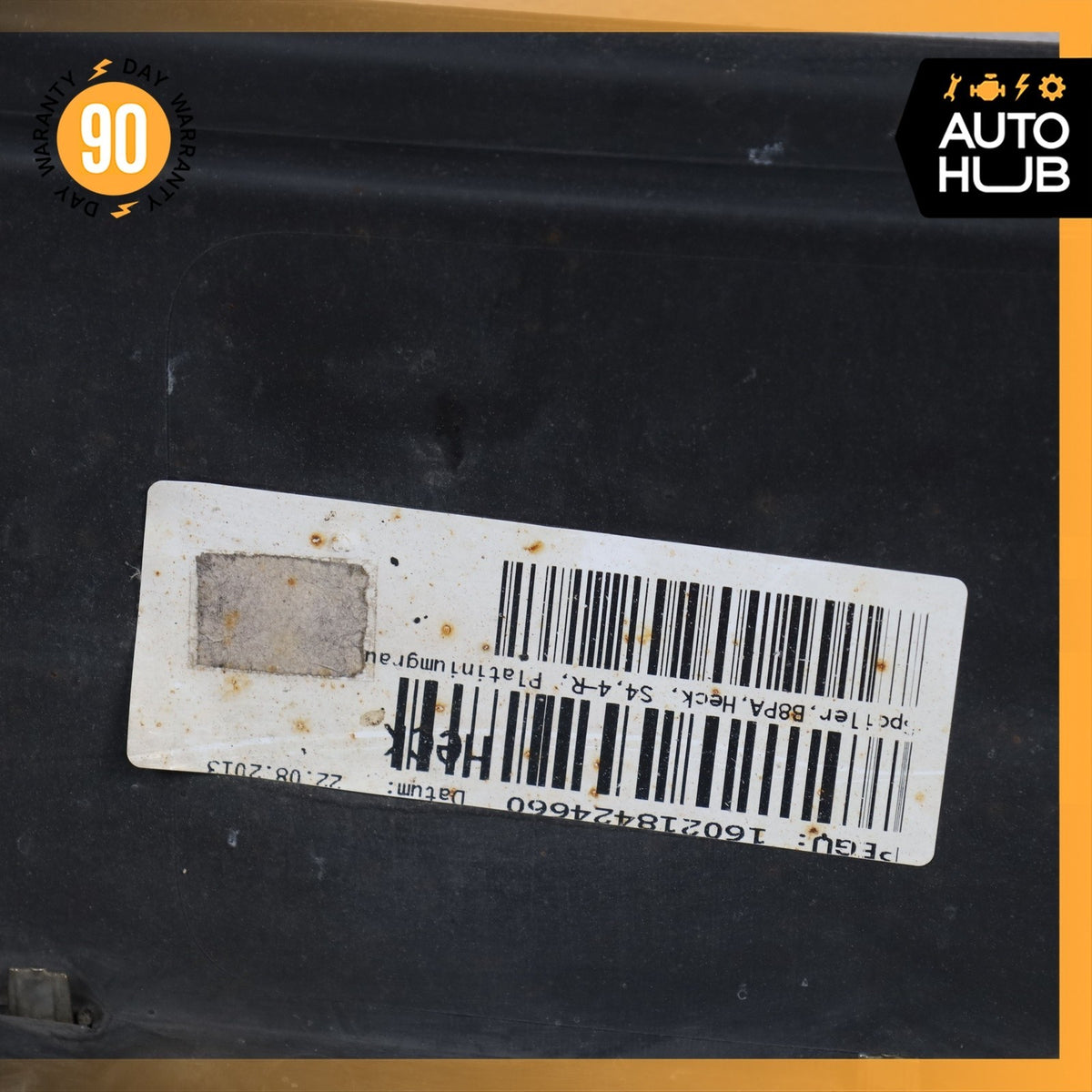 13-16 Audi B8.5 S4 Rear Bumper Cover Diffuser OEM - photo 11