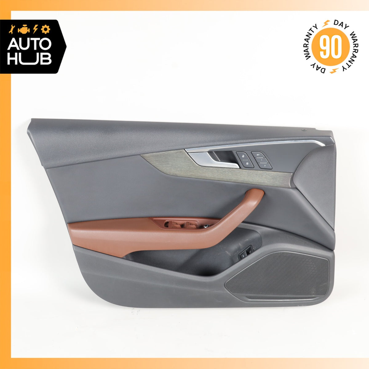 17-19 Audi B9 A4 Front Left Driver Side Interior Door Panel OEM 56k - photo 2