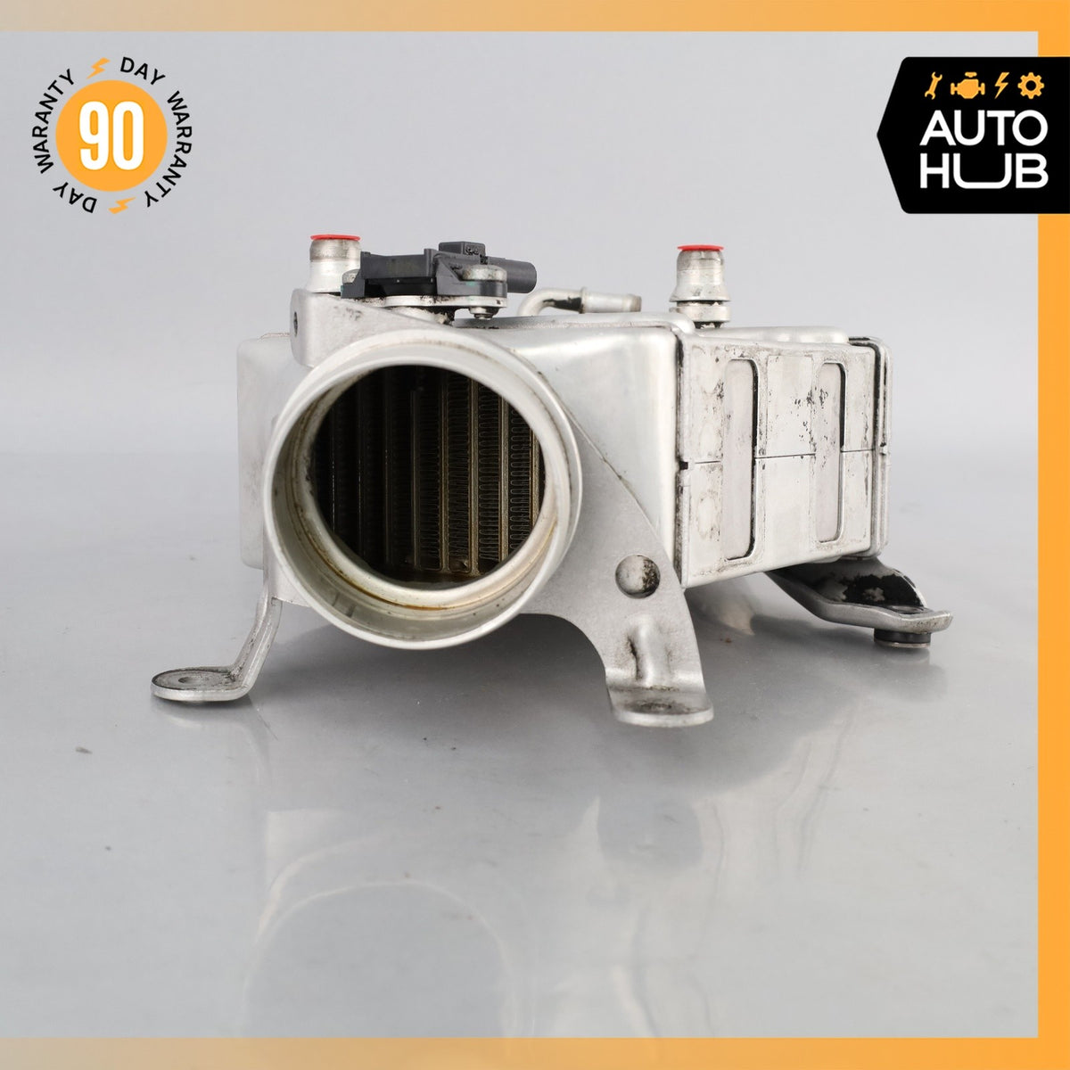 08-19 BMW E70 X5 550i 650i 750i 4.4L V8 Right Side Turbocharger Intercooler OEM - photo 3