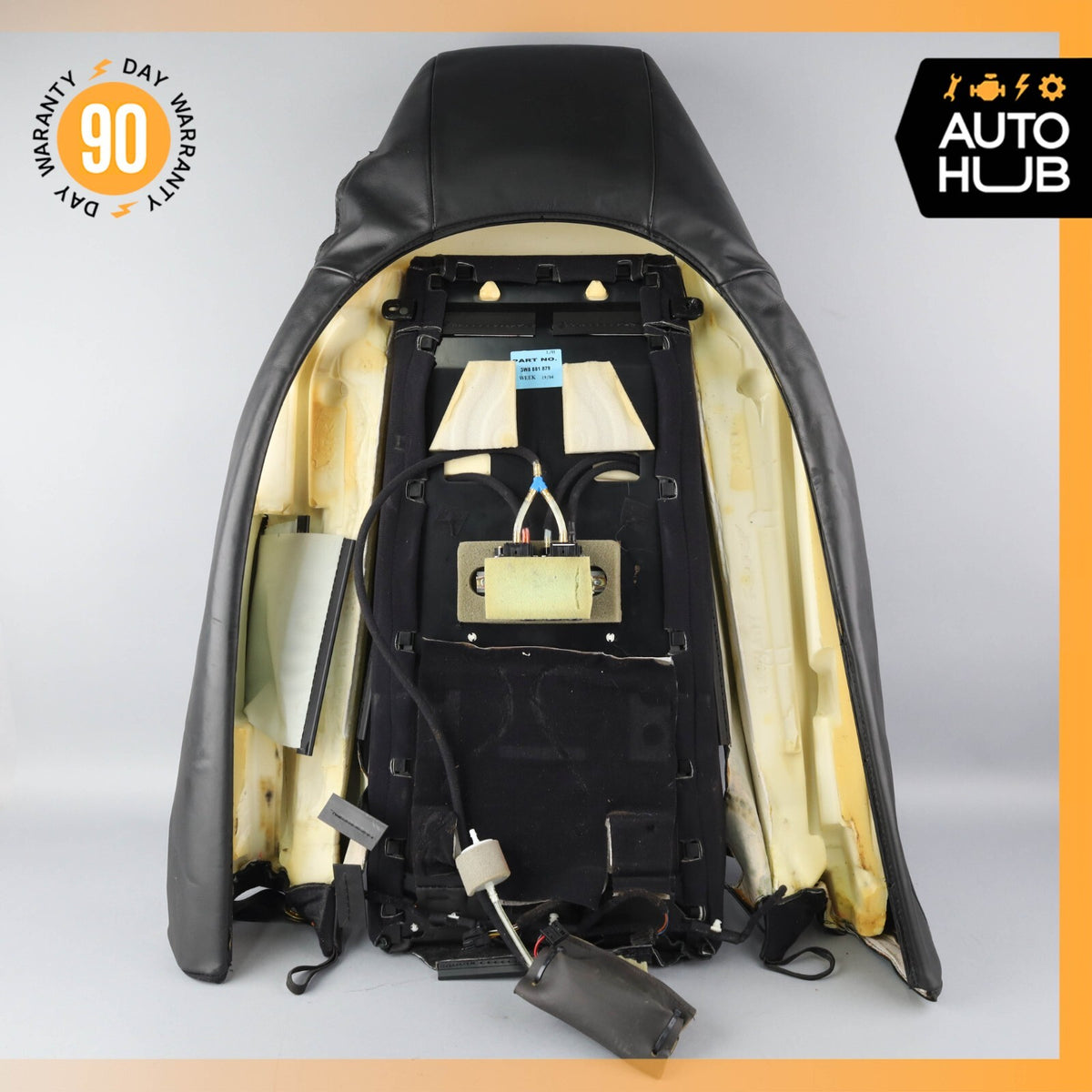 03-06 Bentley Continental GT Front Left Side Seat Upper Back Cushion OEM 96k - photo 8