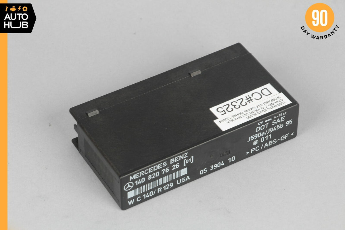 96-02 Mercedes R129 SL500 CL500 Blinker Hazard Warning Control Unit 1408207626 - photo 1