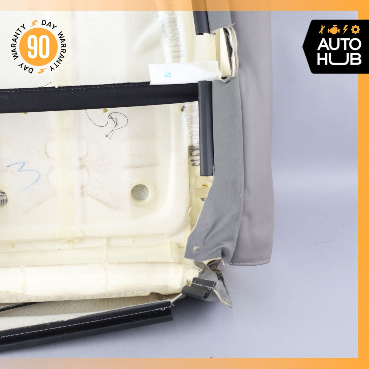 11-18 Porsche Cayenne 958 S Front Left Driver Side Seat Upper Cushion OEM - photo 9