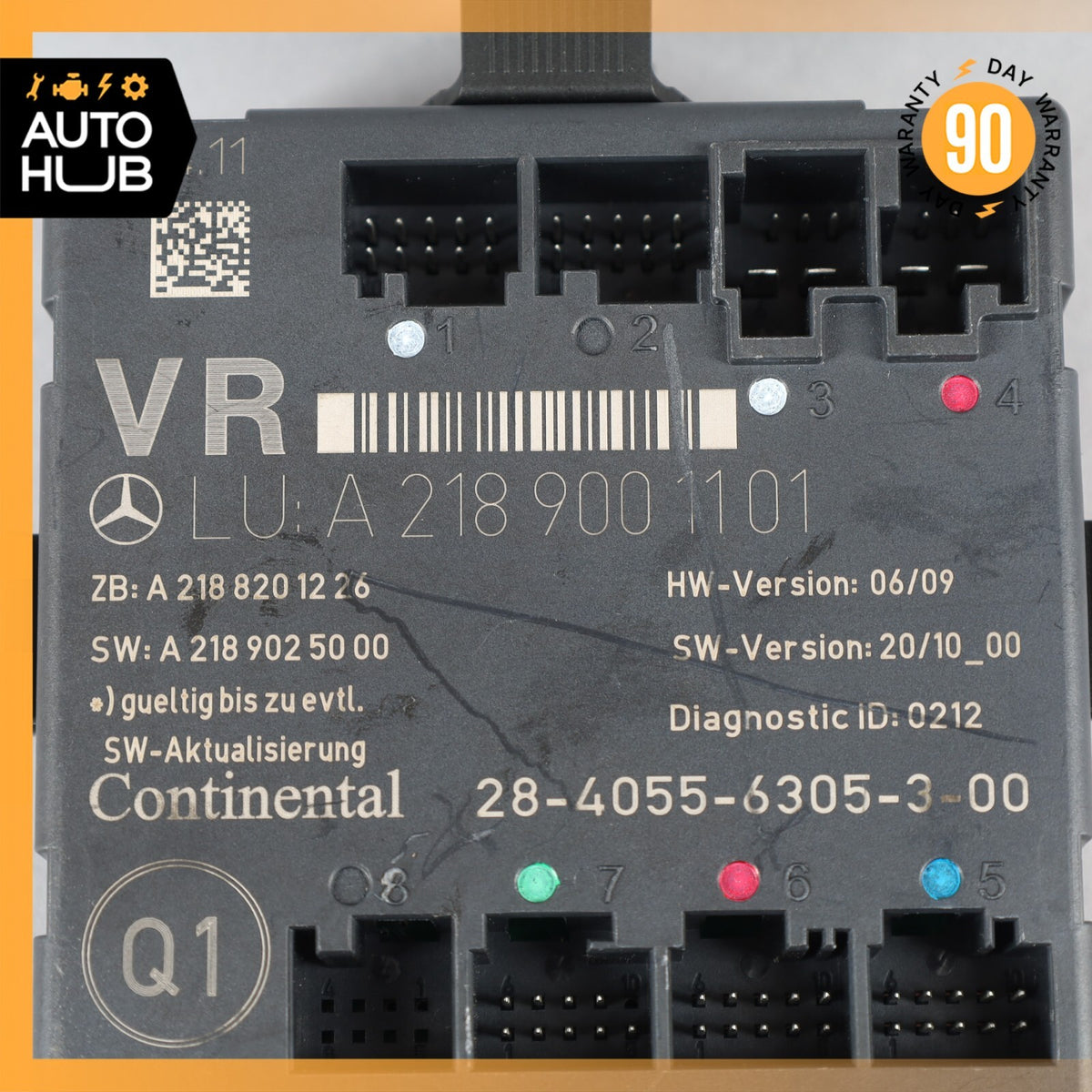 08-18 Mercedes W218 CLS550 C250 E400 Front Right Side Door Control Module OEM - photo 9