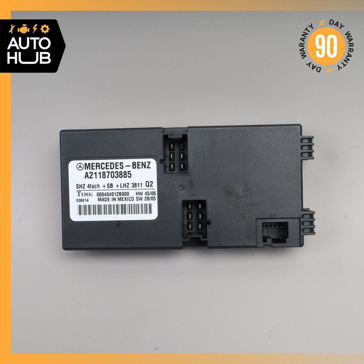 06-13 Mercedes X164 GL450 GL320 E500 Heated Seat Control Module 2118703885 OEM - photo 1