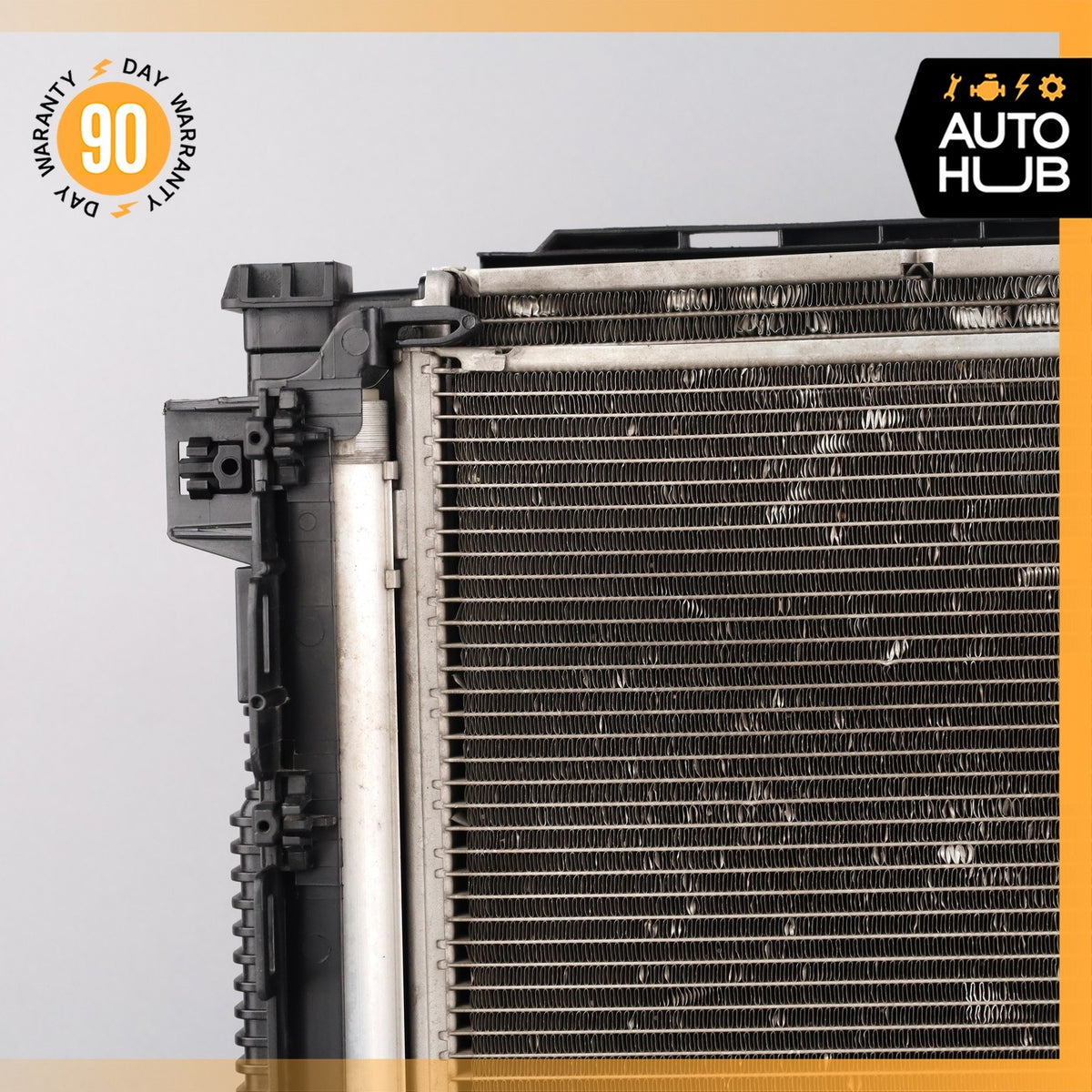 Mercedes W207 E350 E400 Engine Water Cooling A/C Condenser Radiator w/ Fan OEM - photo 4