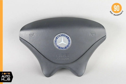 01-04 Mercedes R170 SLK320 SL500 Driver Steering Wheel Air Bag Airbag Black OEM - photo 1