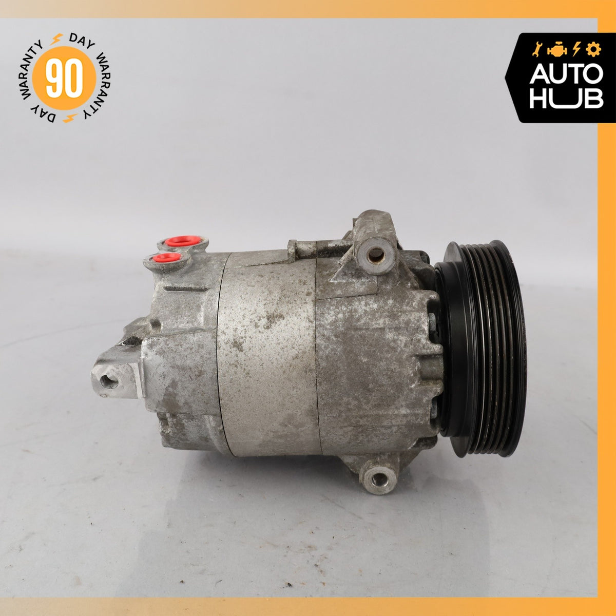 04-19 Maserati GranTurismo M145 A/C Air Conditioning Compressor 01141226 OEM 58k - photo 7