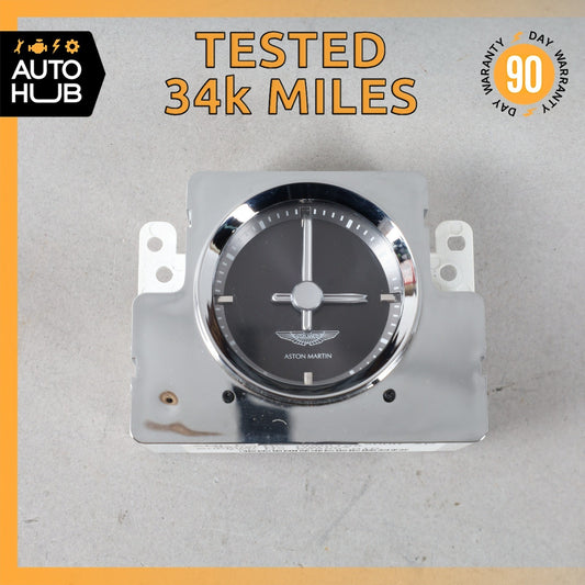 01-17 Aston Martin DB9 V8 Vantage Center Dashboard Analog Clock 4G4315000AD OEM - photo 1
