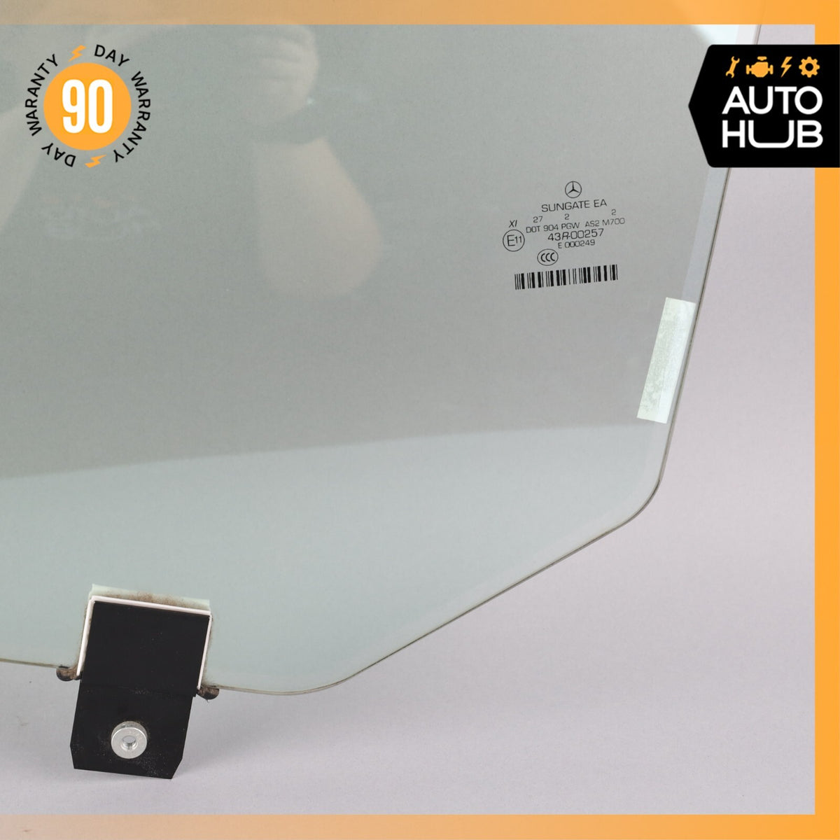07-13 Mercedes W221 S550 S63 AMG Front Left Driver Side Door Window Glass OEM - photo 4