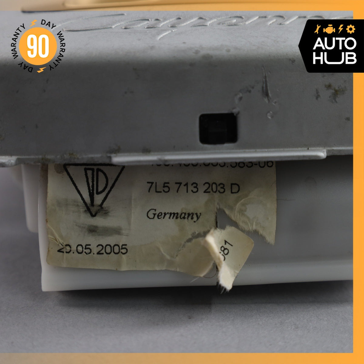 Porsche Cayenne 955 Center Console Gear Shifter Display Unit 7L5713203D OEM - photo 15