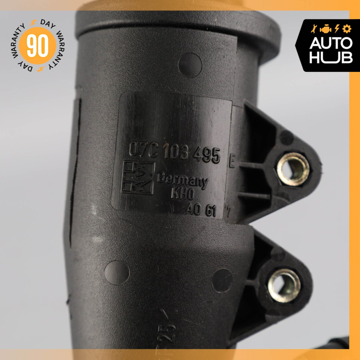 Bentley Continental Flying Spur 6.0L Left Engine Oil Separator w/ Pipe OEM 67k - photo 10