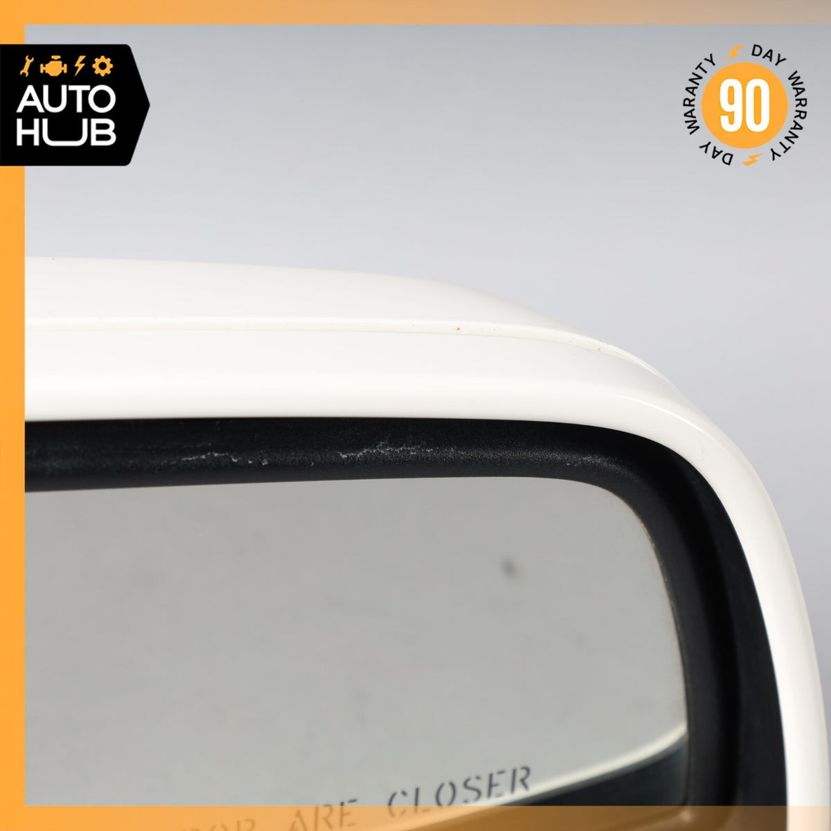 06-10 BMW E64 650i Right Side Rear View Door Mirror Alpine White OEM 65k - photo 6