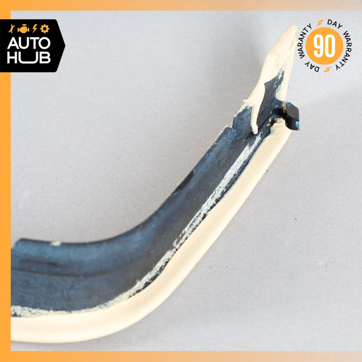 14-18 Bentley Flying Spur Front Seat Backrest Cover Panel Bezel Beige OEM - photo 10