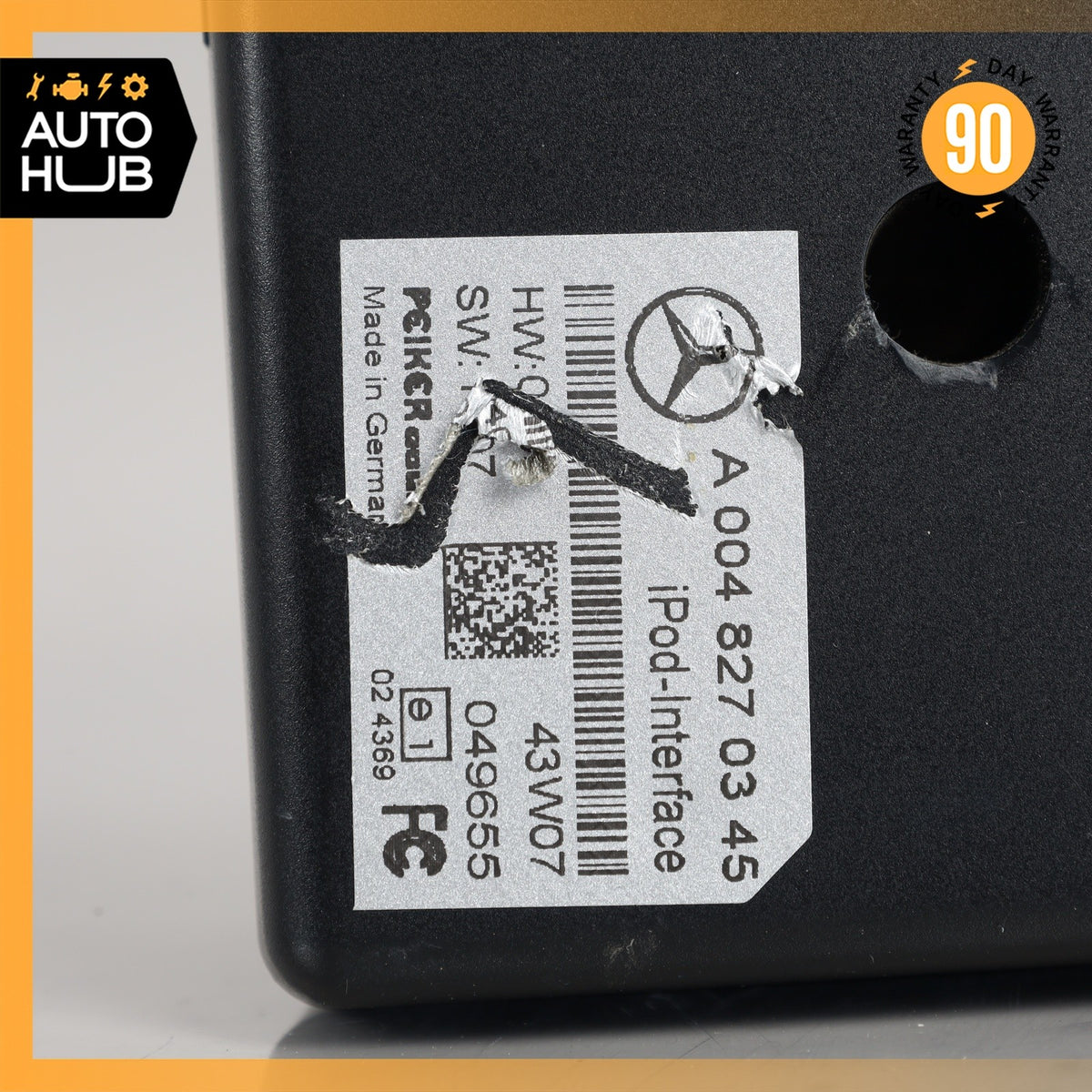 08-11 Mercedes W204 C63 C250 iPod iPhone Interface Multimedia Audio Control OEM - photo 6
