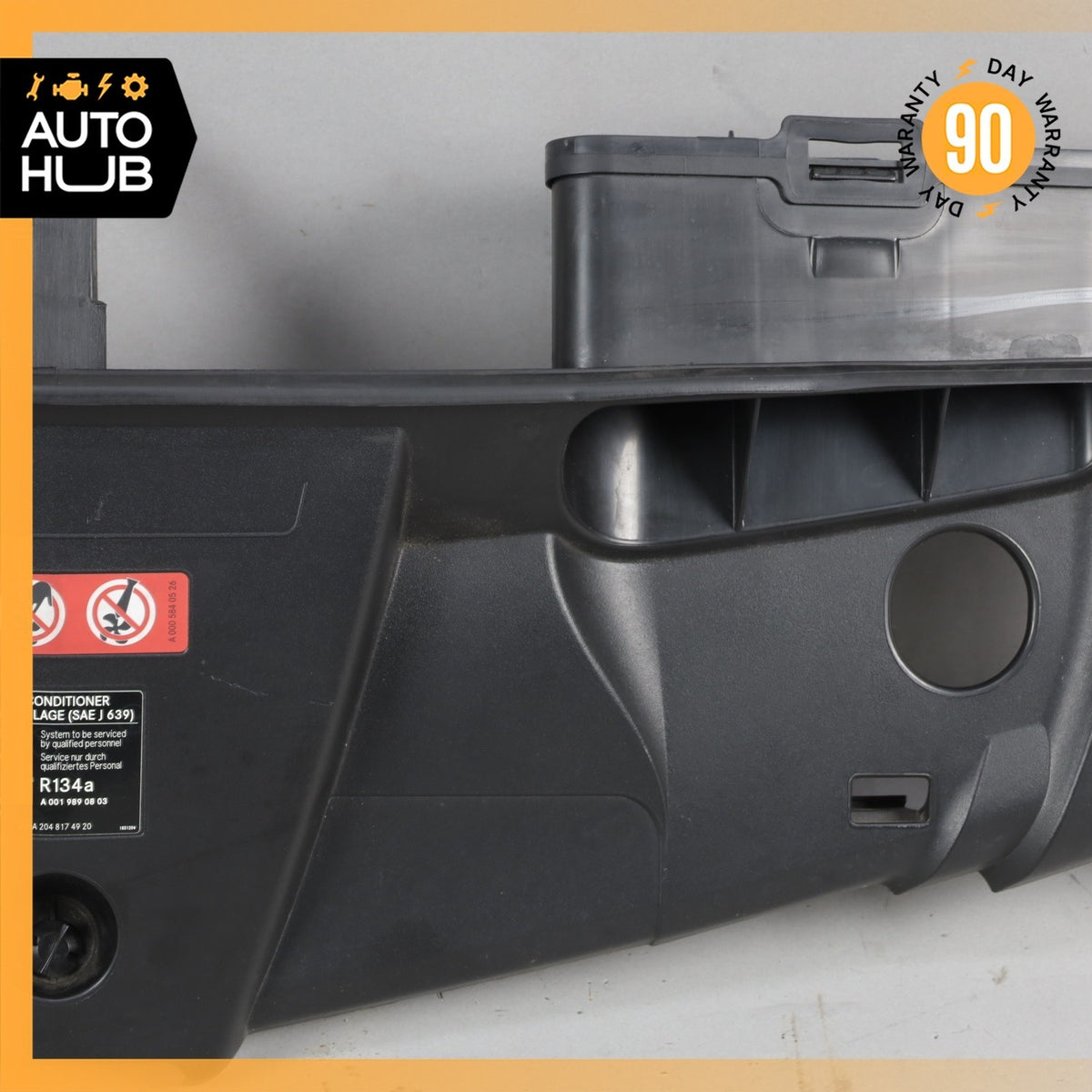 10-14 Mercedes W207 E350 E550 Engine Radiator Upper Baffle Air Duct OEM - photo 3