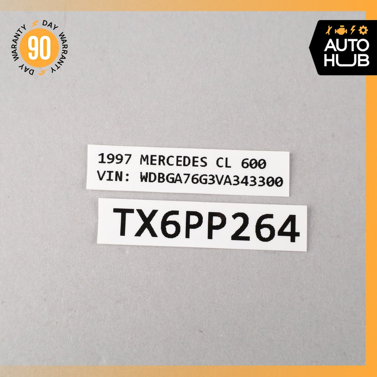 92-02 Mercedes W140 CL600 600SL SL600 V12 ECU ECM Engine Control Module Unit OEM - photo 10