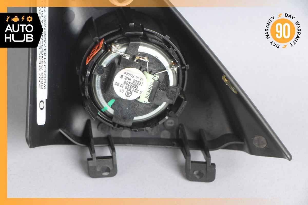 07-14 Mercedes W216 CL550 CL63 AMG Door Tweeter Speaker Cover Grille Right OEM - photo 8