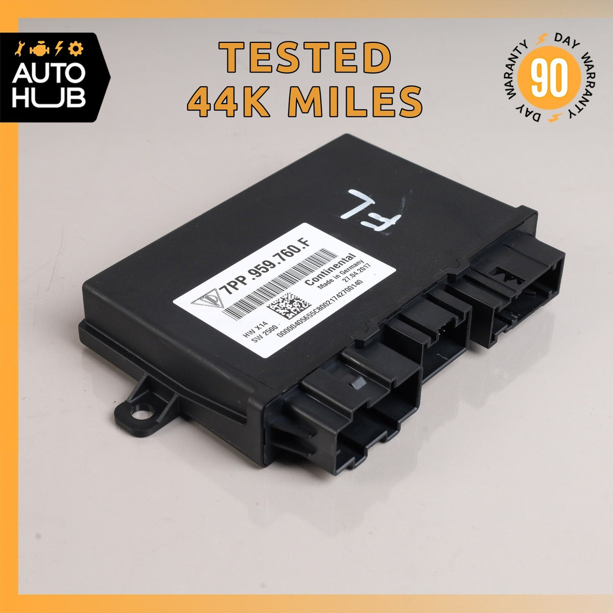 Porsche Macan 95B Front Left or Right Side Seat Control Module 7PP959760F OEM - photo 1