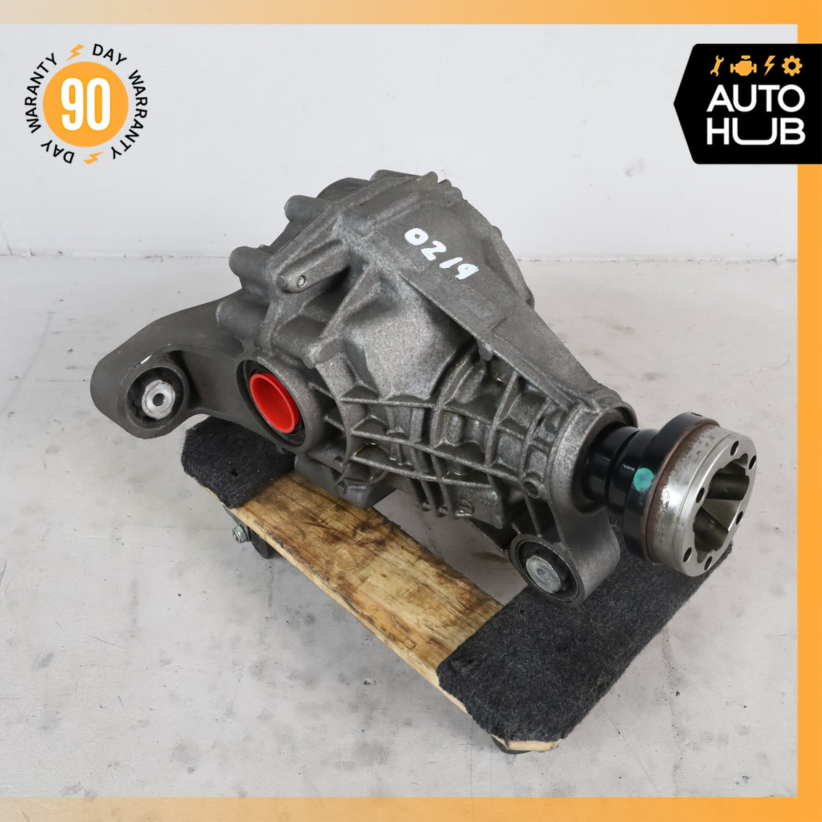 03-06 Porsche Cayenne 955 Turbo 4.5L V8 Rear Differential Diff Axle Carrier OEM - photo 3