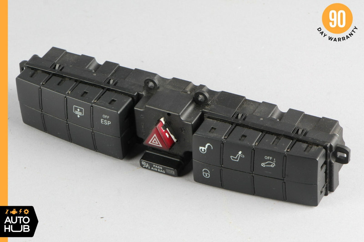 05-07 Mercedes W203 C230 C320 Dash Hazard Door Lock ESP Control Switch OEM - photo 11